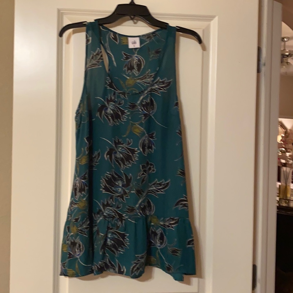 CAbi Green Top Size Medium - Picture 1 of 3